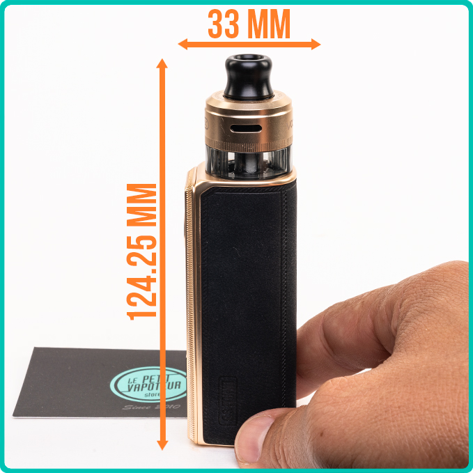 Dimensions du Drag S3 Edition French Riviera Voopoo